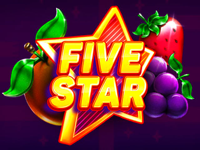 Retro slot machine Five Star